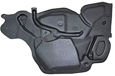 5mm 1mm Tebal Palang Terkait Lembar Busa PE Polyolefin LDPE Untuk Mobil Bagian Dalam